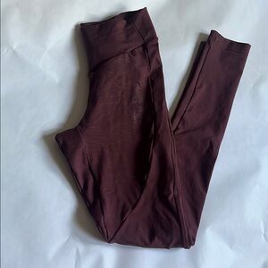 Gymshark Maroon High-Rise Leggings
